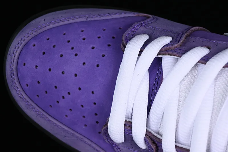 All categories Nk SB Dunk series Nk SB Dunk Low low-top sneakers M version pure original Concepts x Nk Dunk Low Pro SB "Purple lobster" full-layer purple lobster SB low-top sports and leisure sneakers BV1310-555